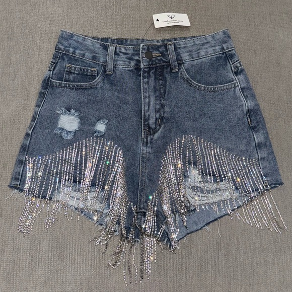 Windsor Pants - NWT Rhinstone Jean Shorts